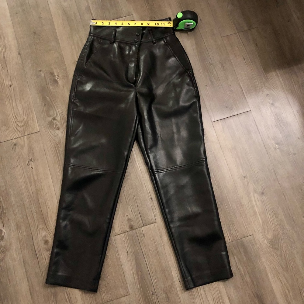 Aritizia Leather Pants (comes with matching belt)